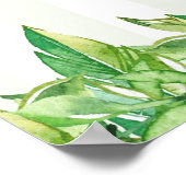 Safari Zoo Animal Poster Wand Dekoration (Ecke)