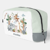 Safari ZOO Animals The Wild One Boy Lunch Box Waschbeutel (Rechte Ecke)