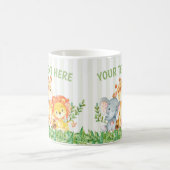 Safari-Zoo-Tier-Tasse Kaffeetasse (Mittel)
