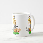 Safaritier Kaffeetasse (VorderseiteRechts)