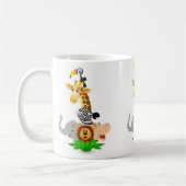 Safaritier Kaffeetasse (Links)