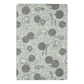 Safaritiere 1 mini klemmbrett (Rückseite)