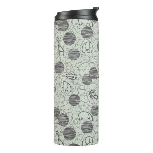 Safaritiere 1 thermosbecher (Nach links gedreht)