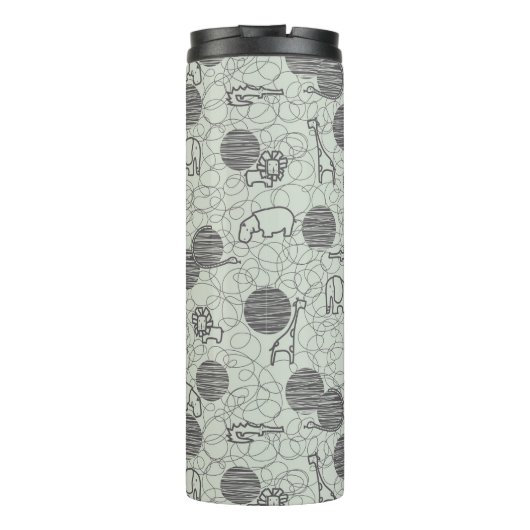 Safaritiere 1 thermosbecher (Rückseite)