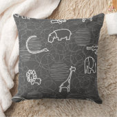 Safaritiere 5 kissen (Decke)