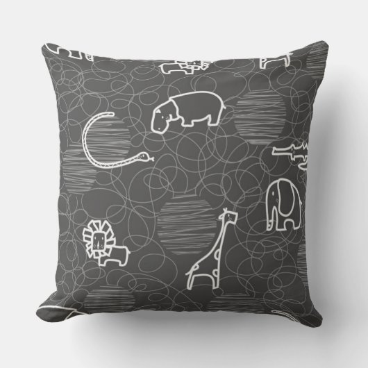 Safaritiere 5 kissen (Vorderseite)