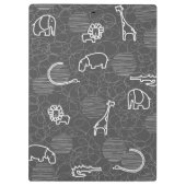 Safaritiere 5 klemmbrett (Rückseite)