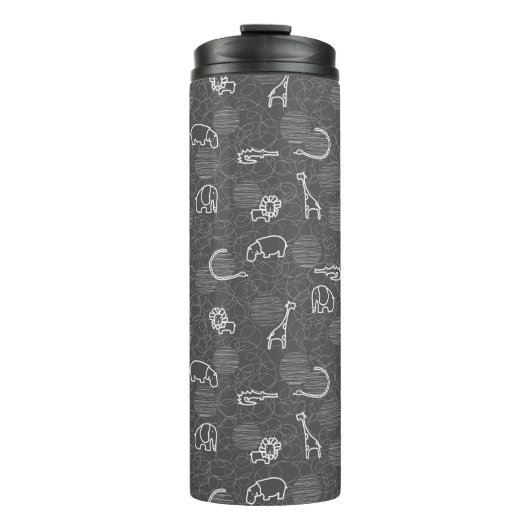 Safaritiere 5 thermosbecher (Vorderseite)