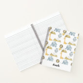 Safaritiere Notizblock (Innenseite)