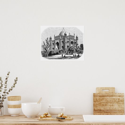 Safdarjung's Grab Poster (Küche)