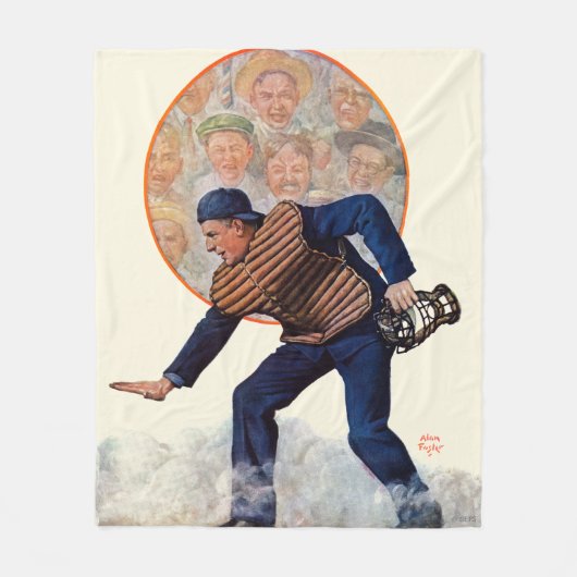 Safe an der Platte Fleecedecke (Vorderseite)