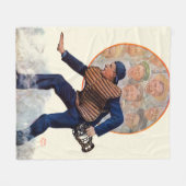 Safe an der Platte Fleecedecke (Vorderseite (Horizontal))