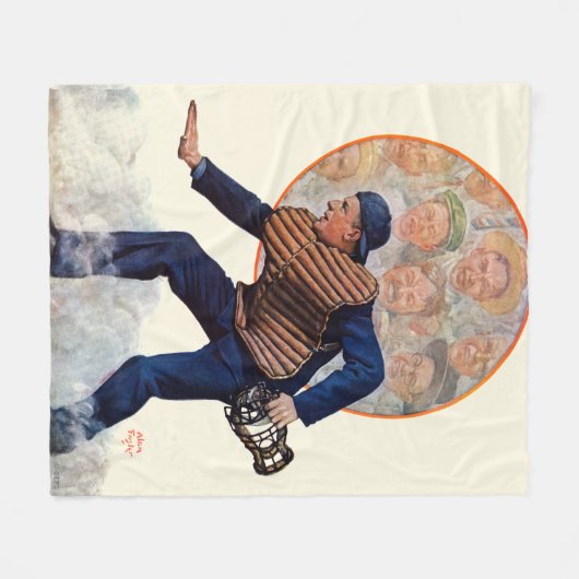 Safe an der Platte Fleecedecke (Vorderseite (Horizontal))