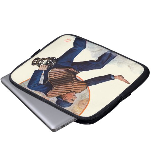 Safe an der Platte Laptopschutzhülle (Vorne Knopf)