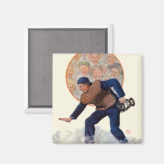 Safe an der Platte Magnet (Vorderseite/Rückseite)