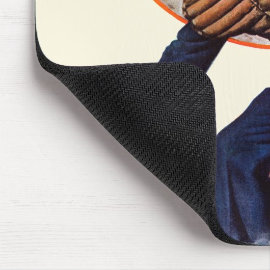 Safe an der Platte Mousepad (Ecke)