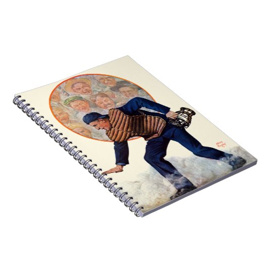 Safe an der Platte Notizblock (Rechte Seite)