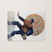 Safe an der Platte Puzzle (Horizontal)