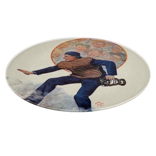 Safe an der Platte Schneidebrett (Ecke)