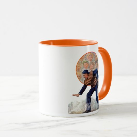 Safe an der Platte Tasse (VorderseiteRechts)