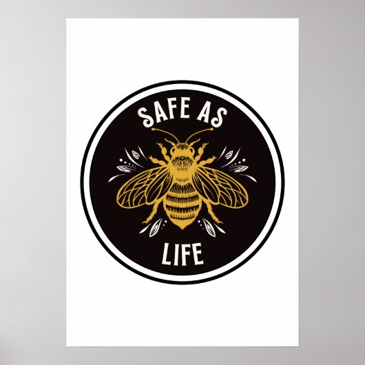 Safe as Life Poster (Vorne)