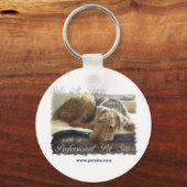 Safe bei Zuhause mit Beruflichem Sitzplatz für Hau Schlüsselanhänger (Vorderseite)