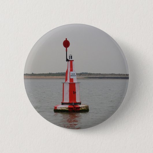 Safe Channel Bouy River Crouch Button (Vorderseite)