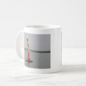 Safe Channel Bouy River Crouch Kaffeetasse (Vorderseite Links)