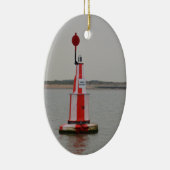 Safe Channel Bouy River Crouch Keramikornament (Rechts)