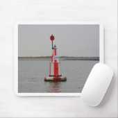 Safe Channel Bouy River Crouch Mousepad (Mit Mouse)
