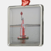 Safe Channel Bouy River Crouch Ornament Aus Metall (Links)
