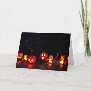 Safe Halloween Dekorationen Karte