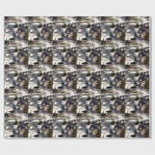 Safe Haven: Fairy Pinguin Paradise, Geschenkpapier (Flach)