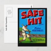 Safe Hit Postkarte (Vorne/Hinten)