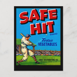 Safe Hit Postkarte