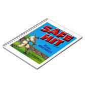 Safe Hit Vintag Lable Art Notizblock (Linke Seite)