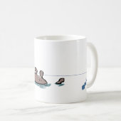 Safe im Wasser Kaffeetasse (VorderseiteRechts)