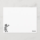 Safe Mail Carrier Postkarte (Rückseite)