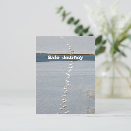 Safe-Reise-Postkarte Postkarte (Stehend Vorderseite)