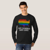 SAFE SCHOOLS RETTE LEBENST - Shirt (Vorne ganz)