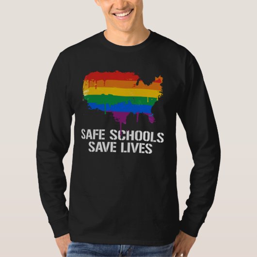 SAFE SCHOOLS RETTE LEBENST - Shirt (Vorderseite)