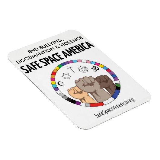 Safe Space America Magnet (Rechte Seite)