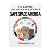Safe Space America Magnet (Vertikal)