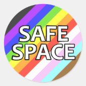 Safe Space Aufkleber (Vorderseite)