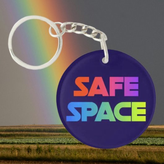 Safe Space Pride Schlüsselanhänger