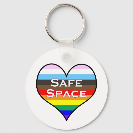 Safe Space-Schlüsselanhänger Schlüsselanhänger (Vorderseite)
