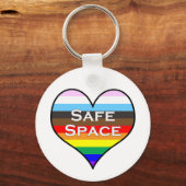 Safe Space-Schlüsselanhänger Schlüsselanhänger (Vorderseite)