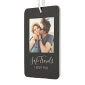 Safe Travels Gift For Him Custom Photo Car Autolufterfrischer (Links)
