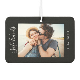 Safe Travels Gift For Him Custom Photo Car Autolufterfrischer