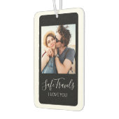 Safe Travels Gift For Him Custom Photo Car Autolufterfrischer (Links)